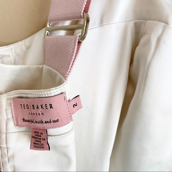 Ted Baker | body con dress boucle pale RELISTED - Picture 7 of 16